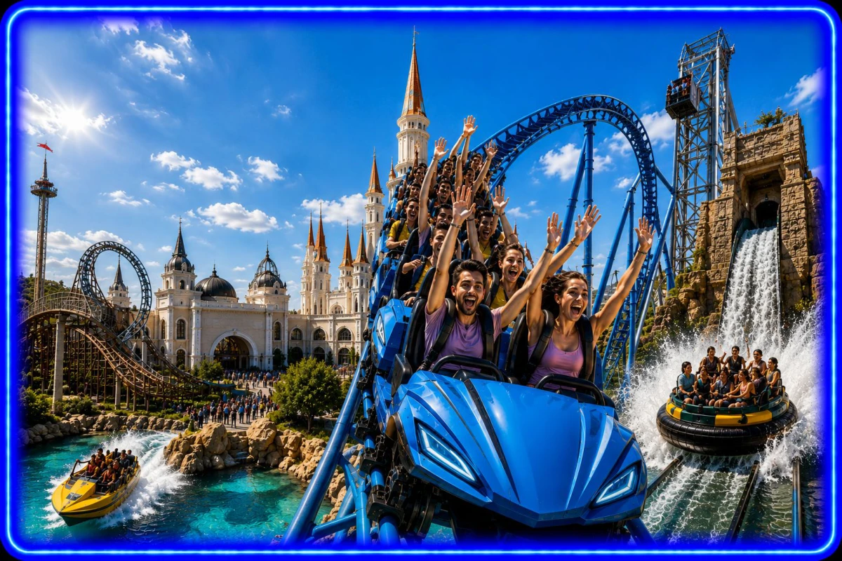 The Land of Legends Theme Park — Ultimate Adrenaline Adventure in Belek
