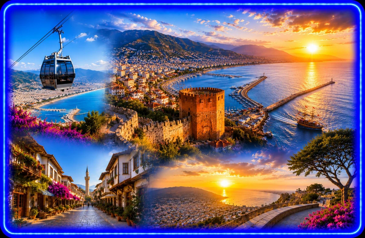 Alanya Cable Car & Castle Sunset Experience