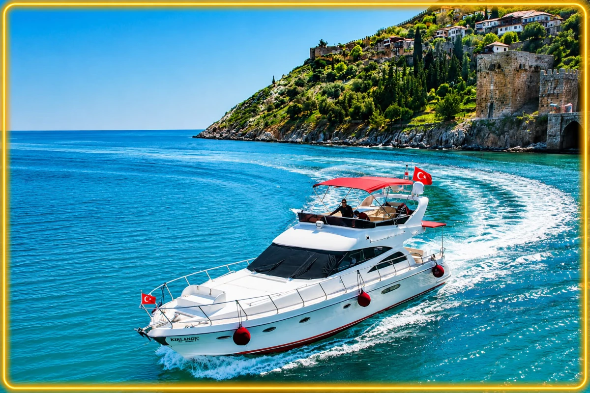 Kemer Private Yacht Tour – 2-Hour Sea Trip