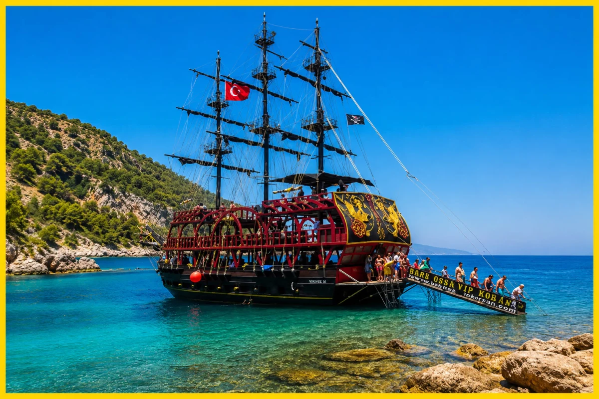 Pirate Boat Trip in Kemer | All Inclusive