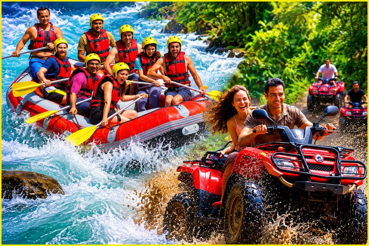 Safari na Quadach i Przygoda z Raftingiem | Akcja na ATV i Zabawa na Rzece