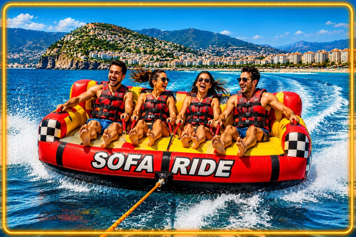 Sofa Ride – Ekscytująca przygoda z wodnymi sportami