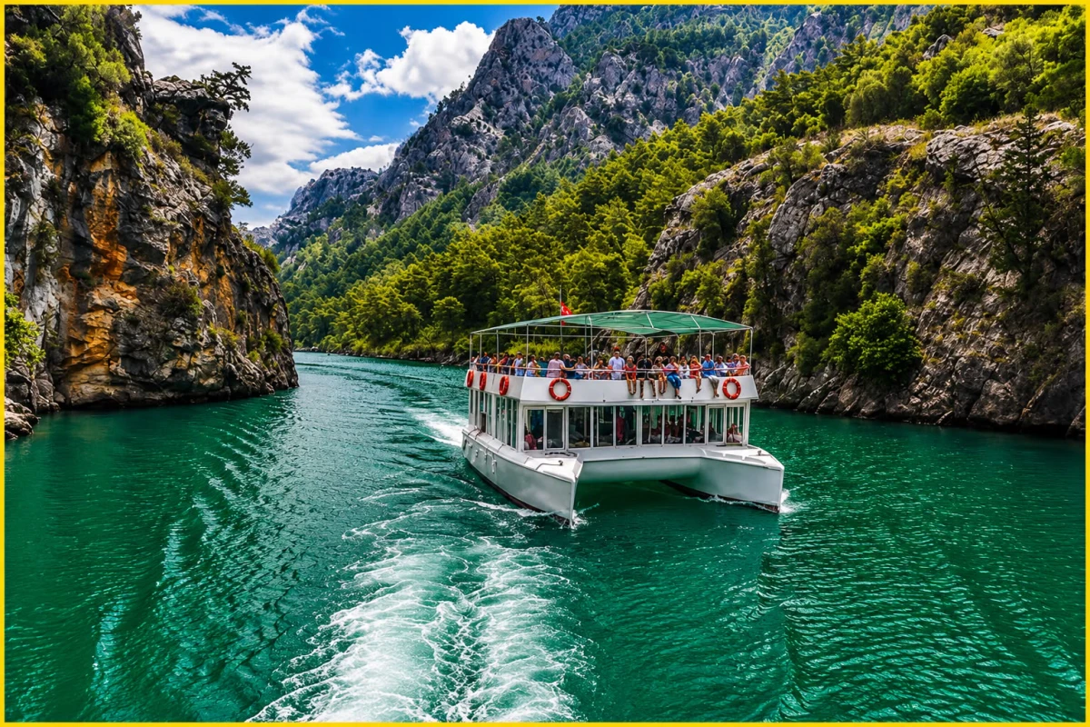 Bootstour durch den Grünen Canyon von Alanya – Pure Natur, Perfekte Flucht