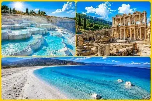 جولة باموكالي وبحيرة سالدا من أنطاليا – مالديف تركيا