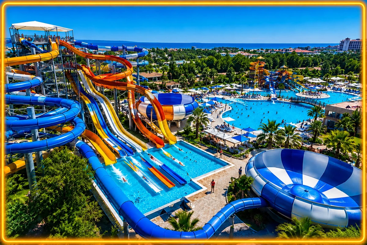 Eftalia Aquapark w Alanyi – Całodniowa Wodna Zabawa dla Całej Rodziny
