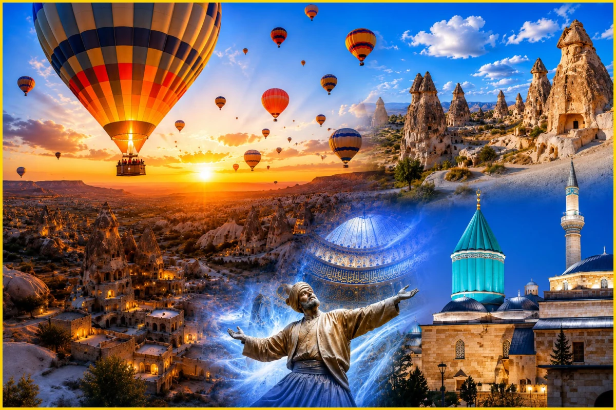🏜️ 3-Tage Kappadokien-Tour von Alanya