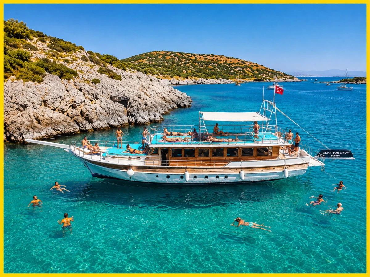 Kemer: Entspannende Bootstour – Kleingruppen-Seereise