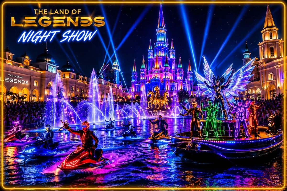 The Land of Legends Night Show