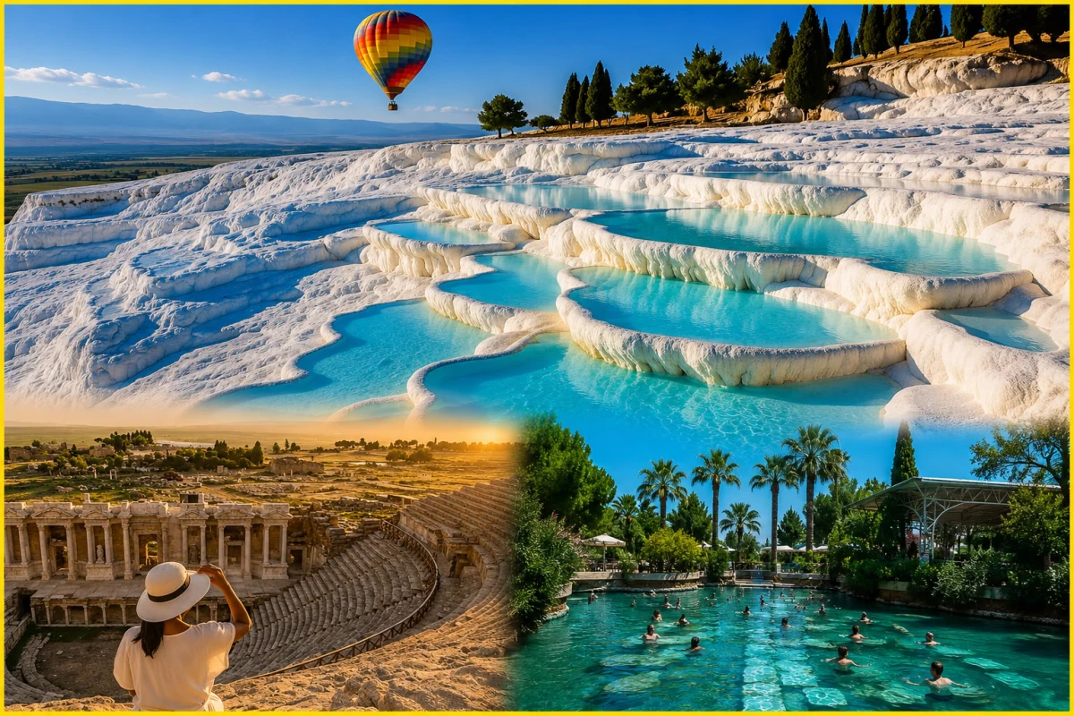 2-Tägige Kulturreise nach Pamukkale von Alanya