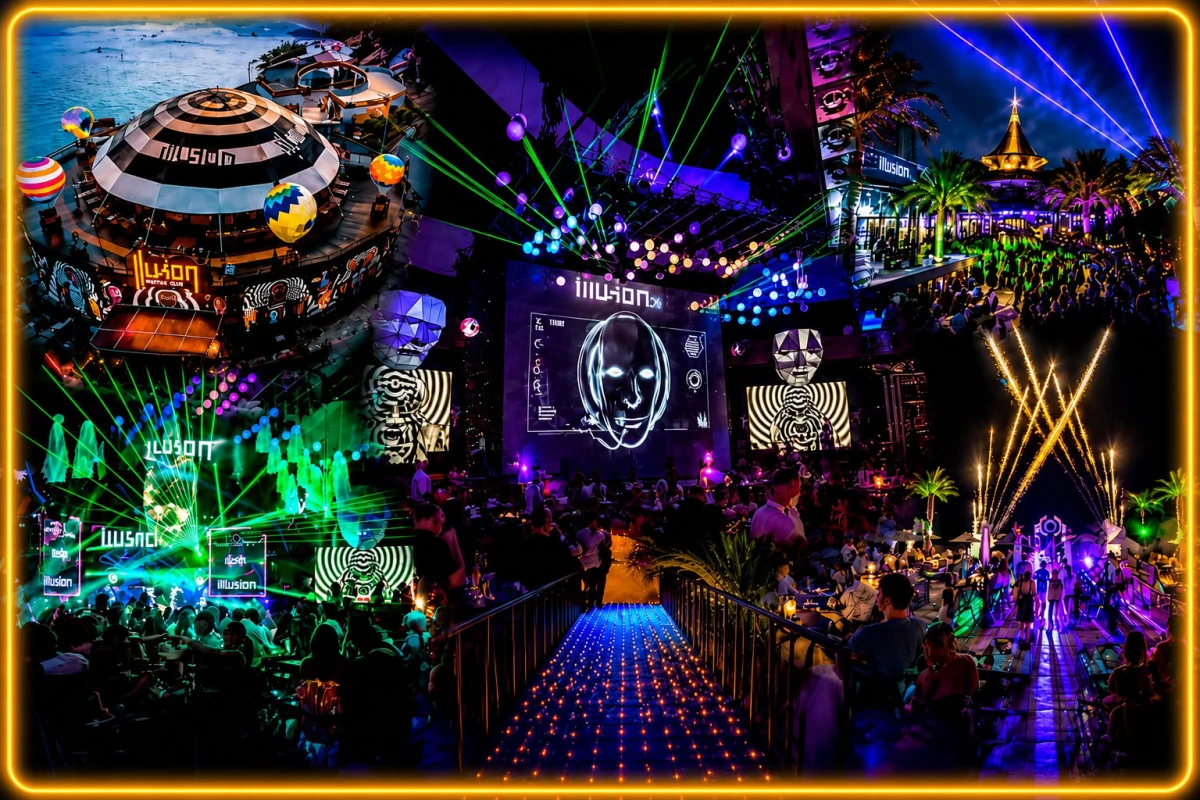 Erleben Sie unvergessliche Nächte im Illusion Event Hall in Alanya
