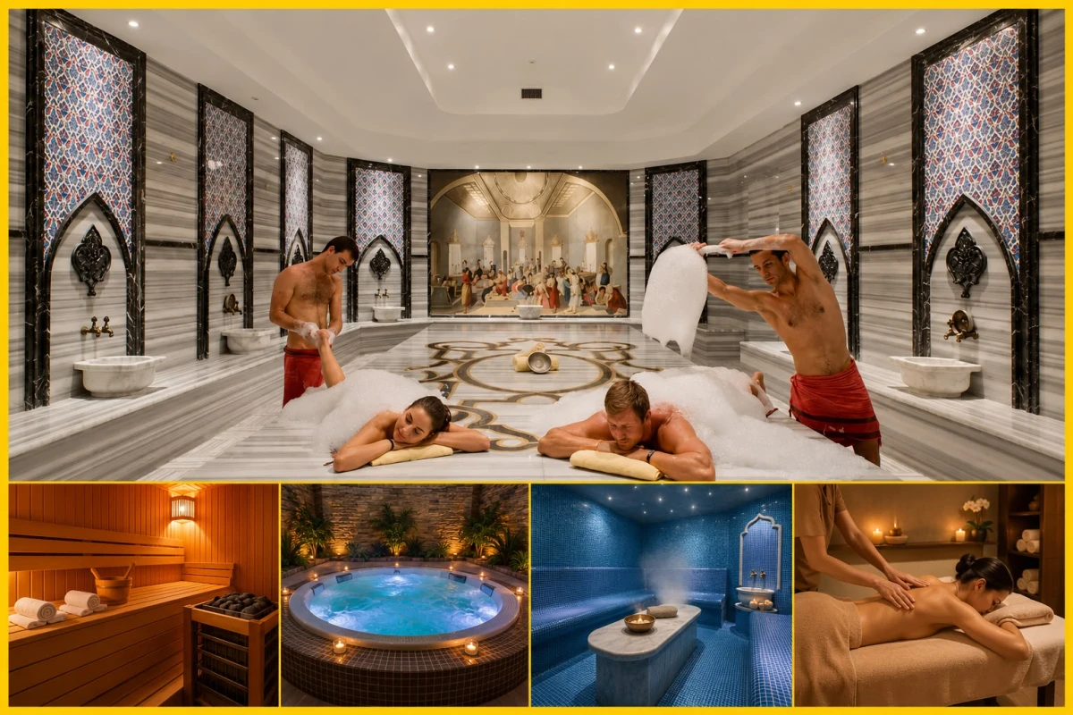 Türkisches Bad & Massage. Erlebnis in Kemer — Pure Erneuerung für Körper & Geist - Nur für Frauen