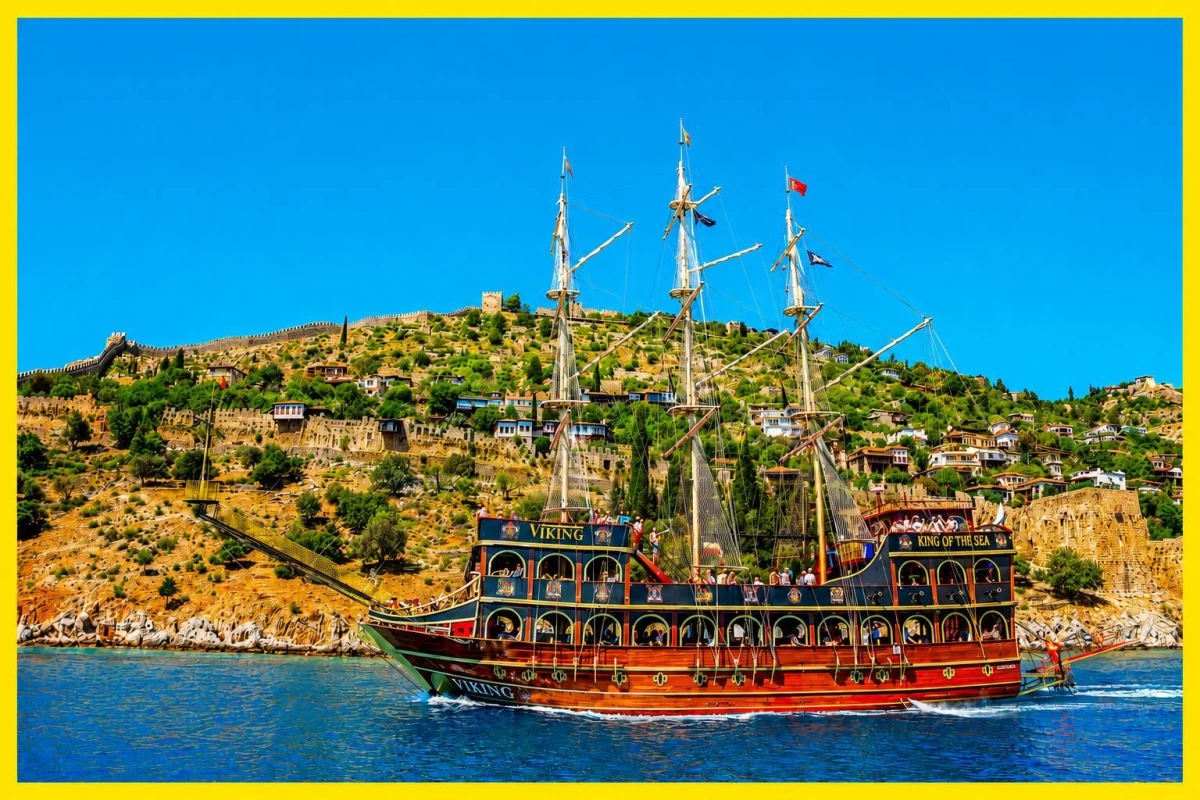 Erlebe den besten Tag in Alanya 🏴‍☠️ | Piratenschiff-Abenteuer
