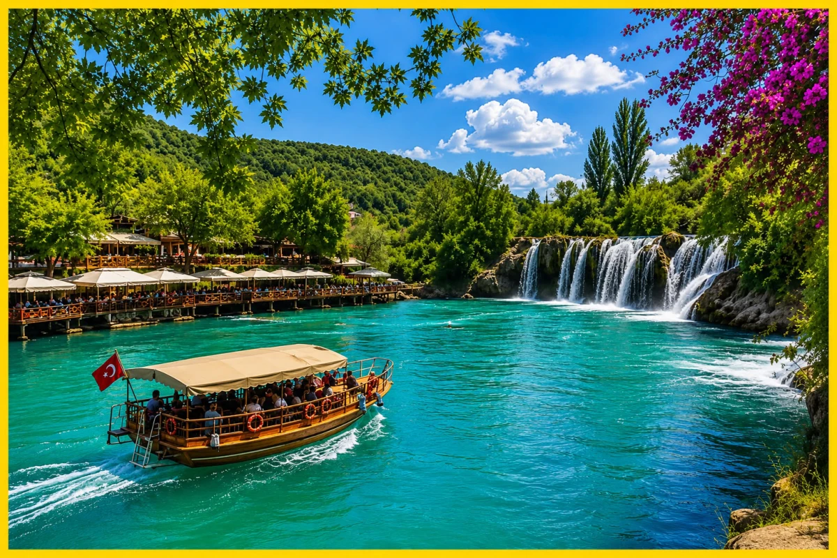 Piratenbootfahrt & Manavgat Fluss Tour | All-Inclusive Erlebnis