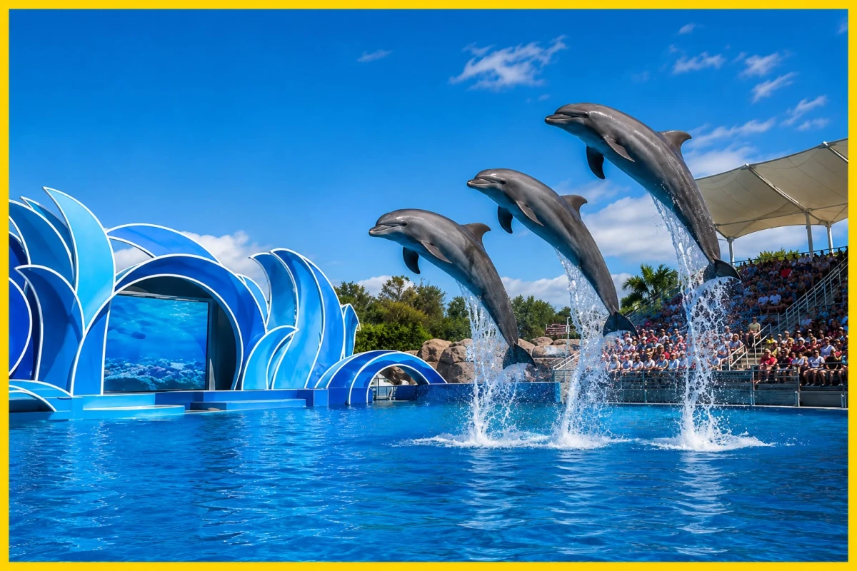 Dolphin Park in Alanya – Unforgettable Dolphin Show at Sealanya Seapark