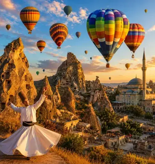 🏜️ جولة لمدة 3 أيام في كابادوكيا من ألانيا
