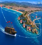 Alanya Boat Tour: Discover the Mediterranean Coast by Boat